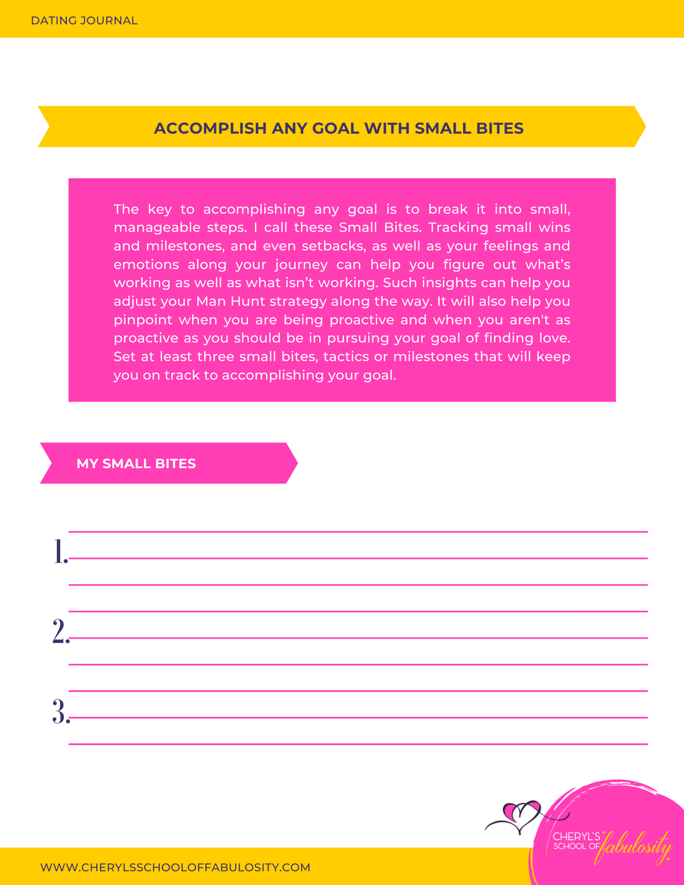THE FAB GIRL'S DATING JOURNAL (ALSO KNOWN AS THE FROG KISSING TRACKER!)