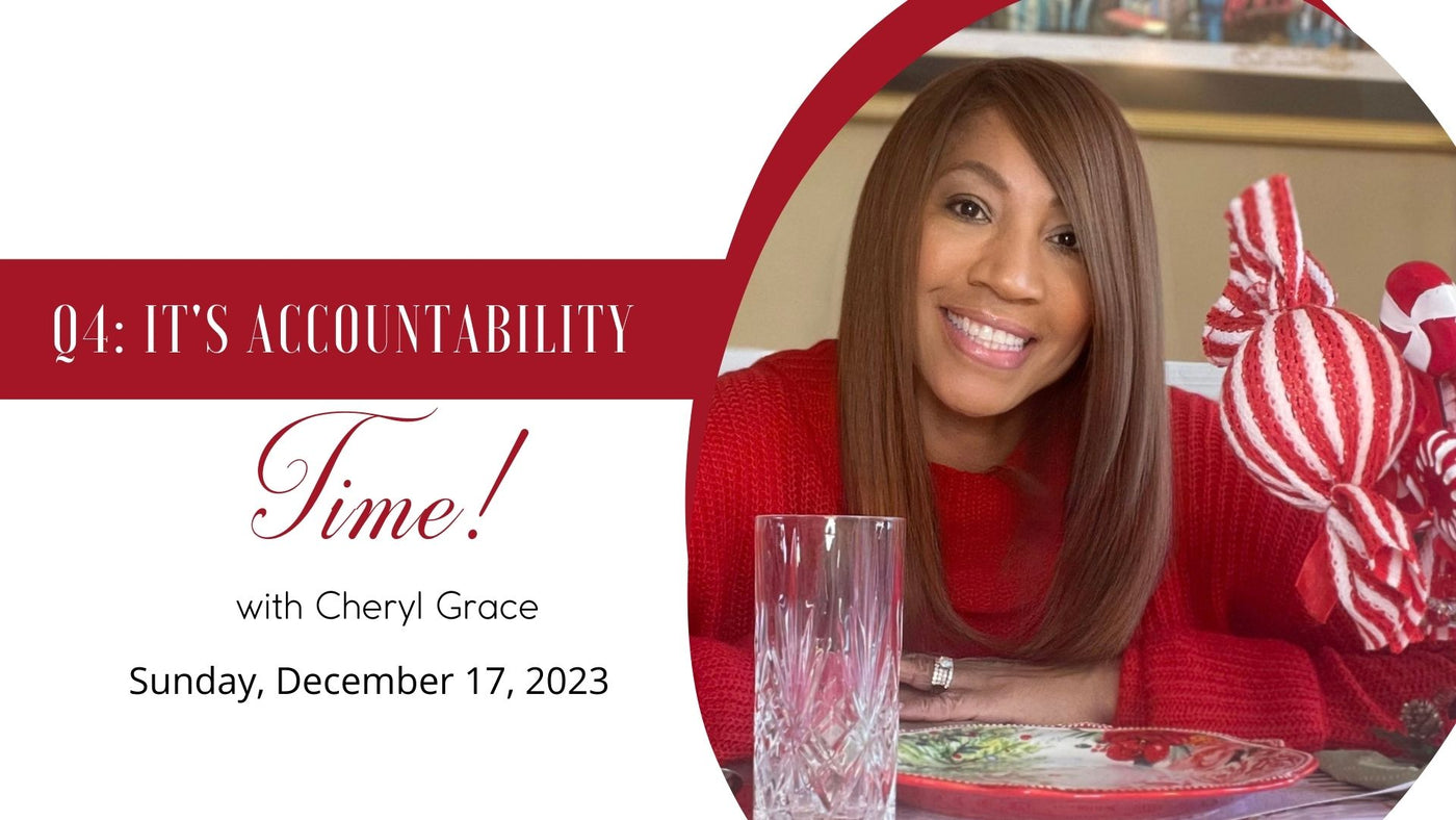 Vision Board Quarterly Accountability Check-In - December 17, 2023